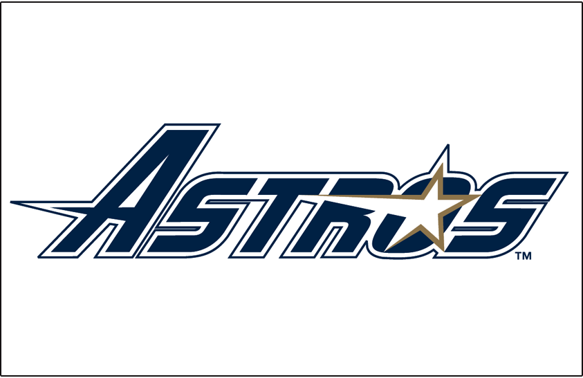 Houston Astros 1994-1999 Jersey Logo fabric transfer